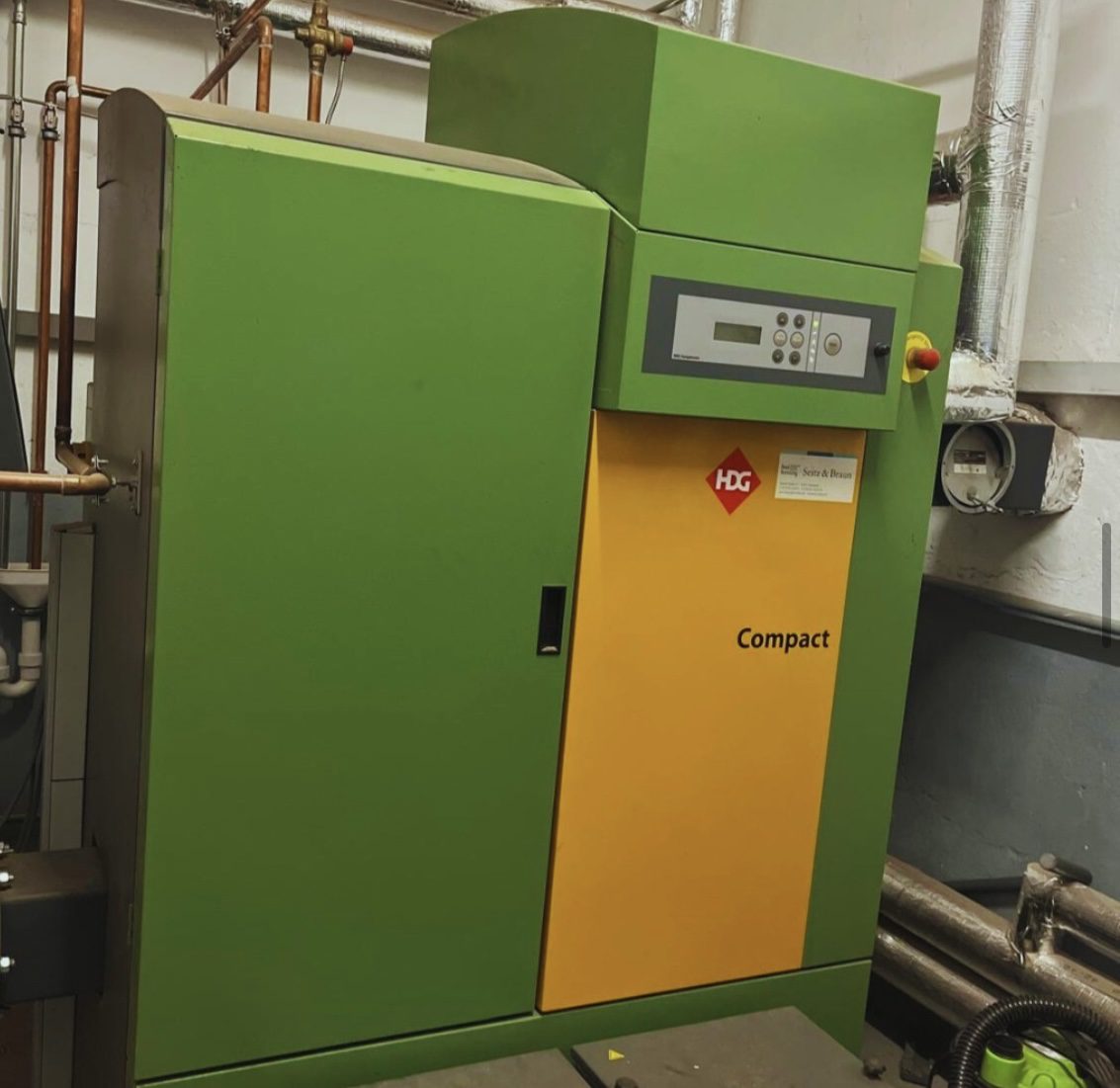 Hackschnitzel-heizung